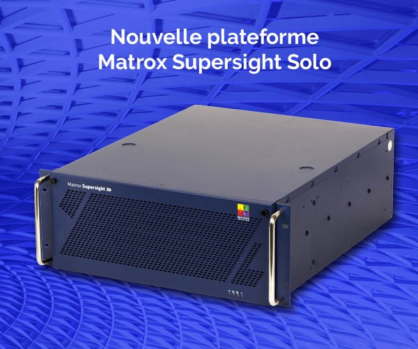 Nouvelle version du système Matrox Supersight Solo
