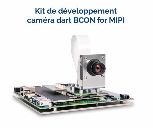 Production en série du kit caméra Basler dart pour interface MIPI